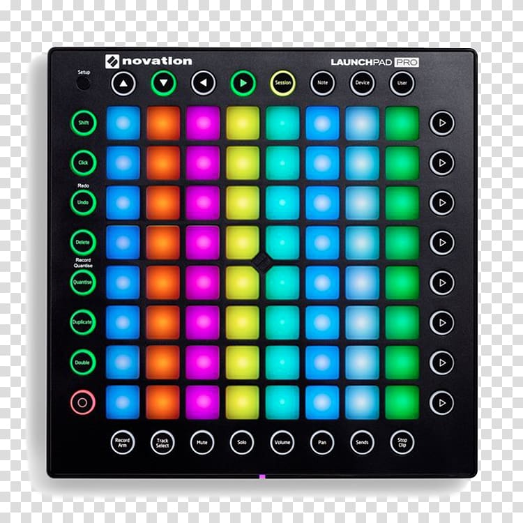 Novation Digital Music Systems Novation Launchpad Pro Musical Instruments Novation Launchpad MK2 Ableton Live, musical instruments transparent background PNG clipart