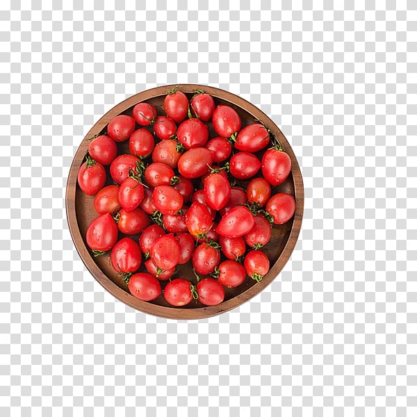 Organic food Cranberry Lingonberry Auglis Fruit, A box of organic fruit tomatoes transparent background PNG clipart