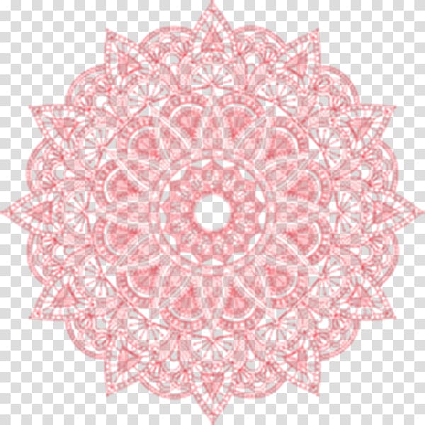 red mandala print, Mandala Freepik Company HQ Coloring book, others transparent background PNG clipart