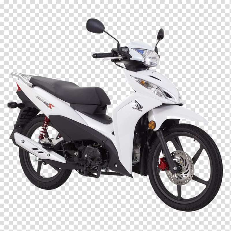 Honda Motor Company Honda Wave series Motorcycle Scooter Fuel injection, motorcycle transparent background PNG clipart