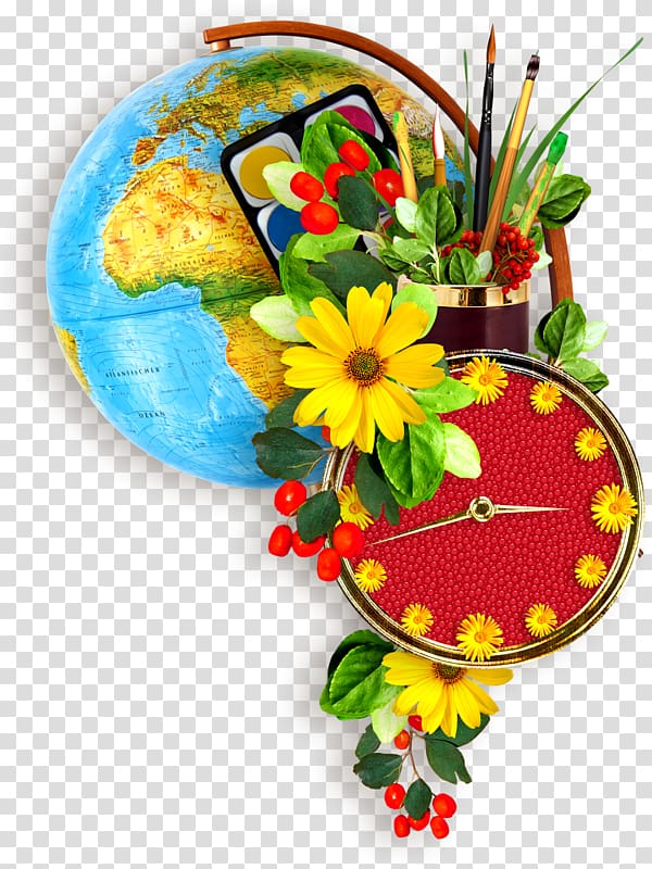 Brush pot Icon, Globe flower decoration transparent background PNG clipart