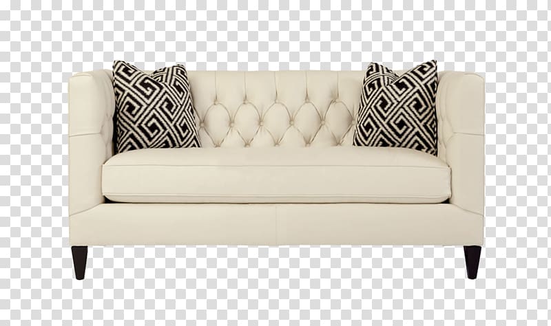 Table Couch Sofa bed Bernhardt Design Furniture, Geometric leather sofa cushions transparent background PNG clipart