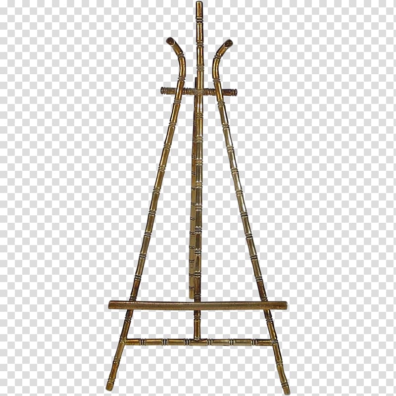 Easel painting Canvas Art, bamboo house transparent background PNG clipart