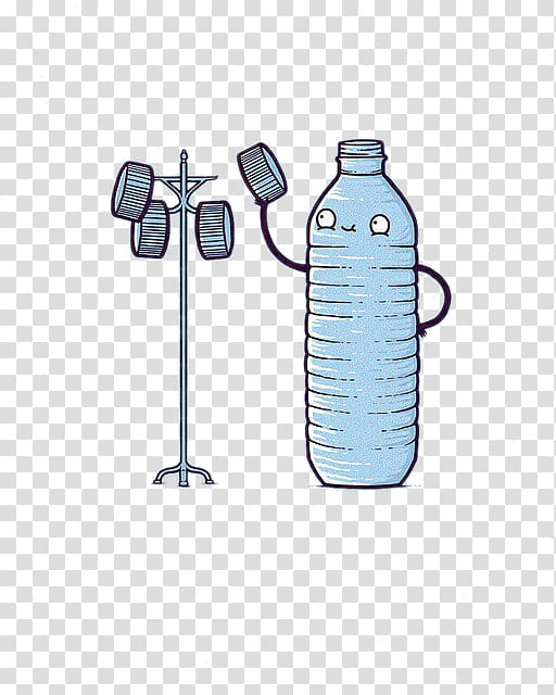 Pun Pop art Joke, Water bottle cap transparent background PNG clipart