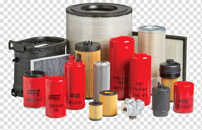Baldwin Filters, Inc Filtration Hydraulics Diesel engine Baldwin Coolant, oil filter transparent background PNG clipart