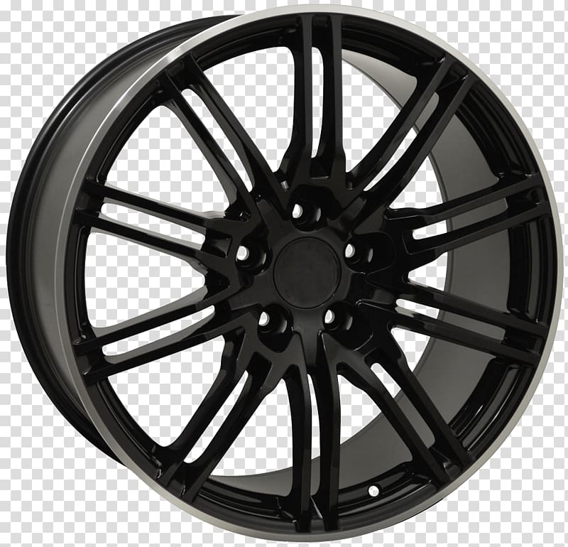 Alloy wheel Car Tire Rim, black five promotions transparent background PNG clipart