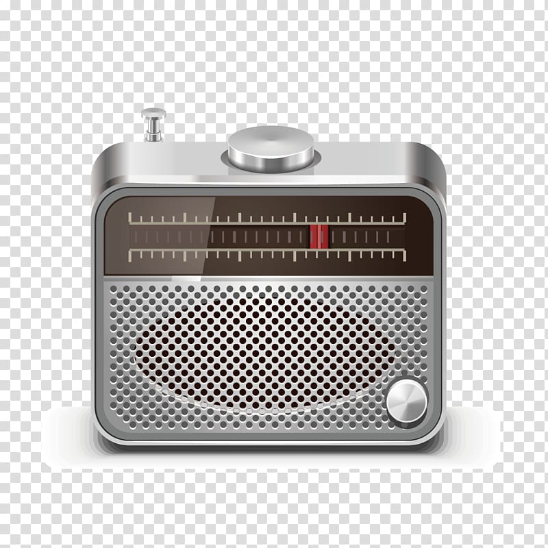 Radio Adobe Illustrator, Radio material transparent background PNG clipart