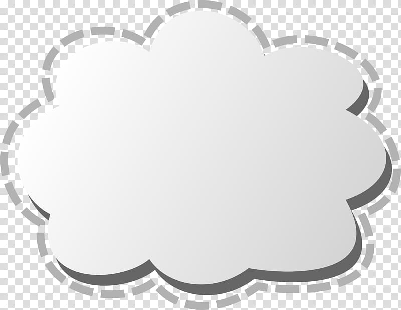 Cloud computing Computer Icons , cloud frame transparent background PNG clipart