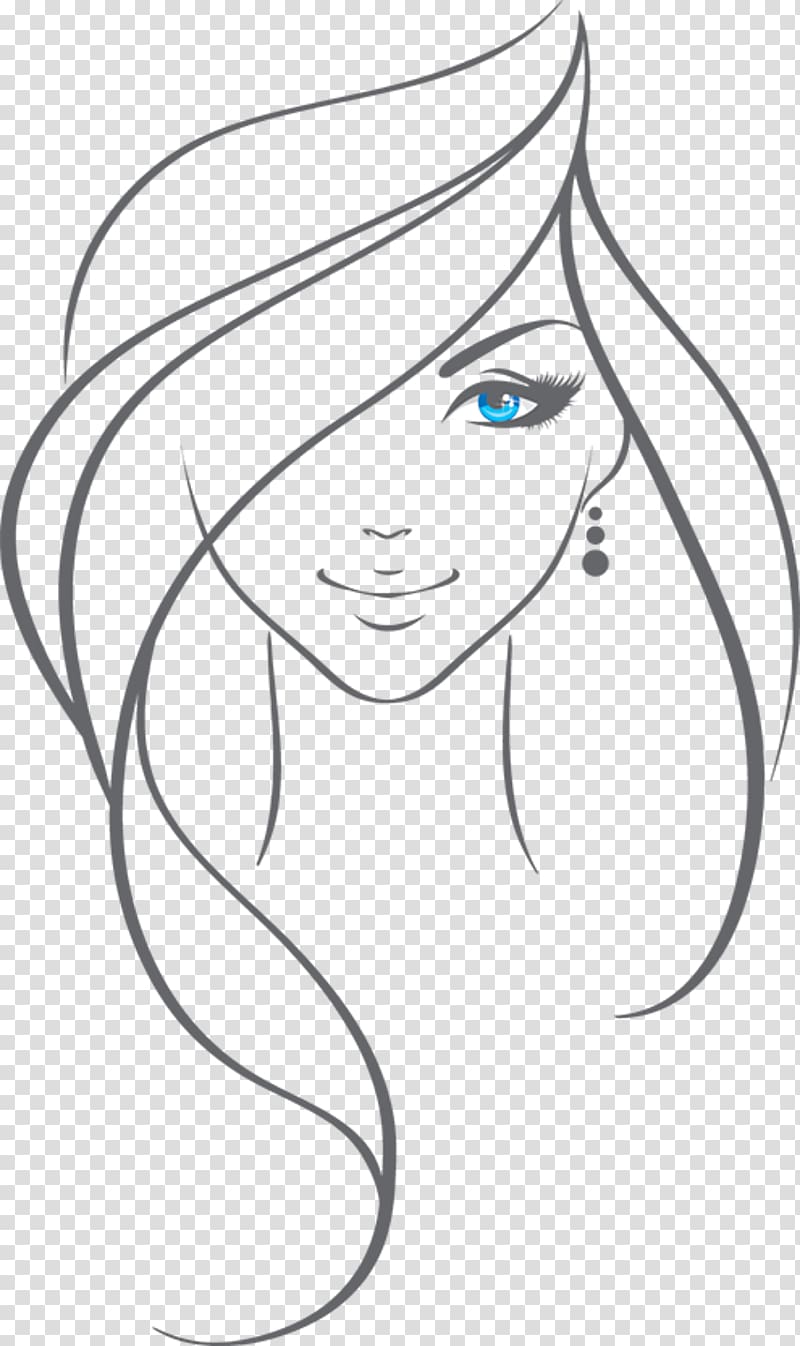 Woman Drawing , beauty girl transparent background PNG clipart