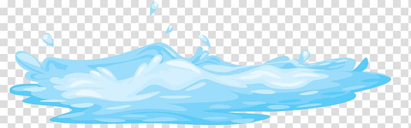 Water illustration, Puddle Splash Free content , Puddle transparent