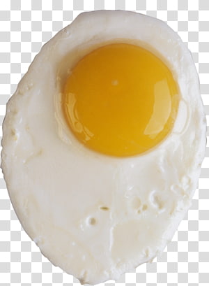 Aesthetic, sunny side-up egg illustration transparent background PNG  clipart