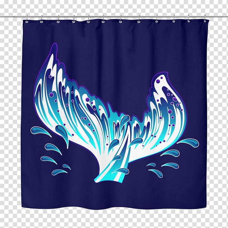 A Mermaid Textile Curtain Douchegordijn, Mermaid transparent background PNG clipart