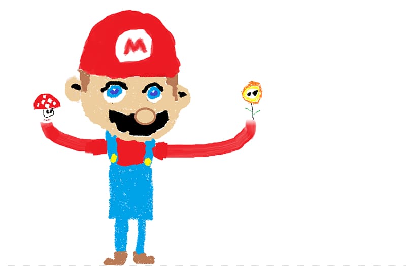 Super Mario Bros. Super Mario 64 Mario & Luigi: Superstar Saga Syobon Action, Bad Drawing transparent background PNG clipart