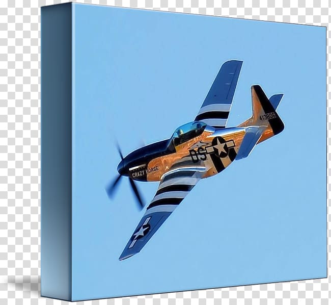 Monoplane Aviation Air racing Wing Propeller, P51 Mustang transparent background PNG clipart
