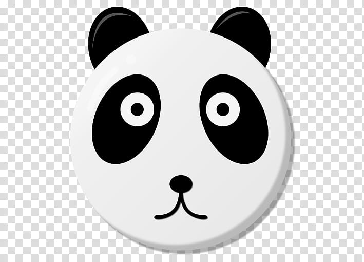 Giant panda Bear , Panda Avatar transparent background PNG clipart