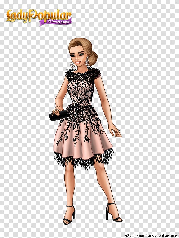 Lady Popular 2018 New York Fashion Week Clothing, evening party transparent background PNG clipart