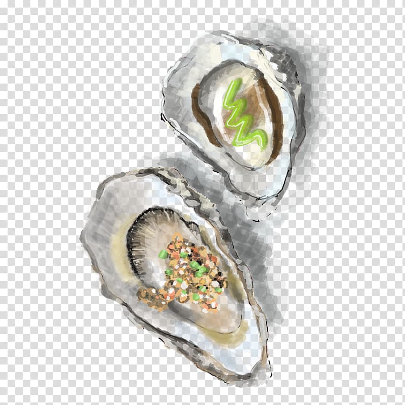 oyster art, Oyster Computer Icons, Painted oysters free transparent background PNG clipart