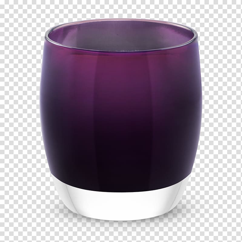 Glassybaby Votive candle Purple Tulip, others transparent background PNG clipart