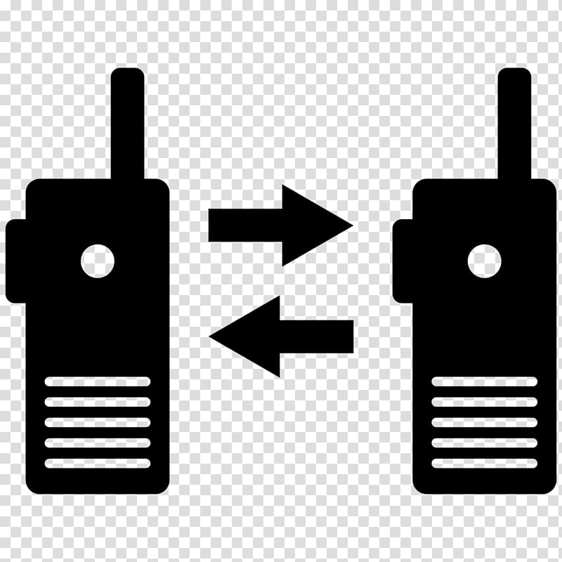 Walkie-talkie Computer Icons Two-way radio Communication Symbol, gas Production transparent background PNG clipart