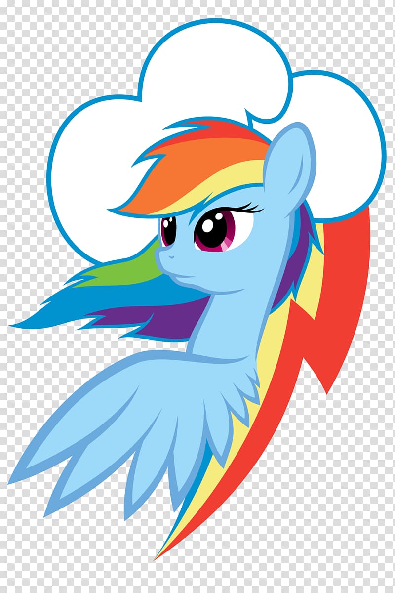 Rainbow Dash Twilight Sparkle Pony, Little Pony Rainbow Dash transparent background PNG clipart