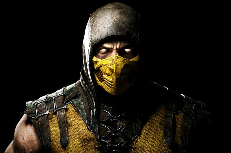 Mortal Kombat X Sub-Zero Scorpion PlayStation 4, Scorpion transparent background PNG clipart