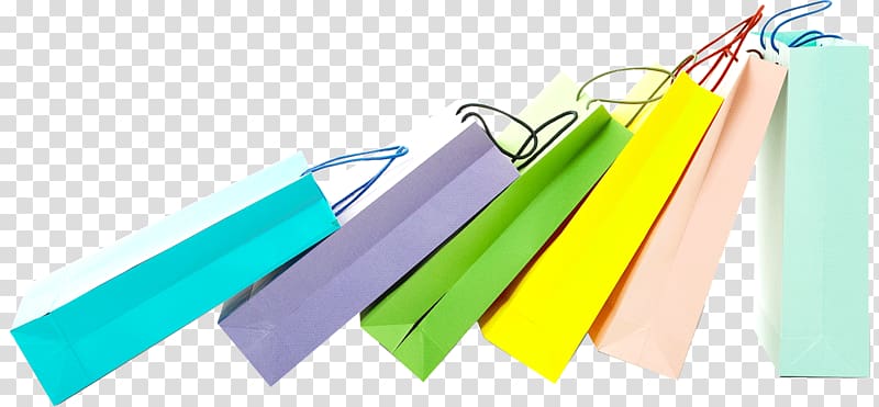 Paper bag Color Green, Shopping bag arrangement transparent background PNG clipart