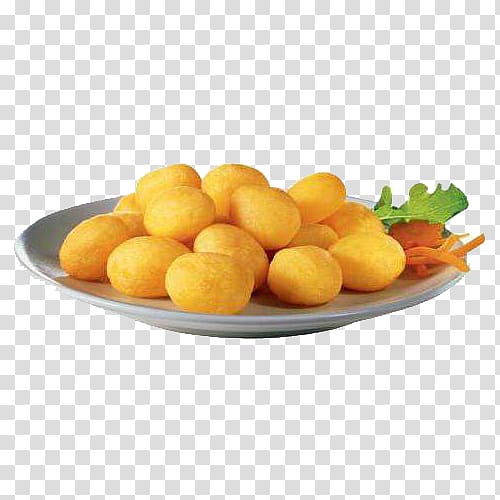 French fries Gratin Potato Frozen food, Potato balls in kind transparent background PNG clipart