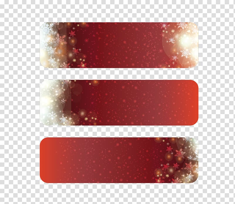 red and white , Light Banner Red Vecteur, Bright halo banner material transparent background PNG clipart