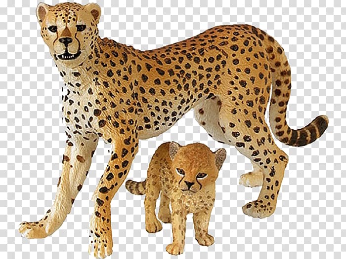 Cheetah Leopard Felidae Lion Papo, cheetah transparent background PNG clipart