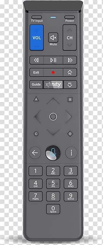 Remote Controls Xfinity Comcast Handheld Devices Cable television, remote desktop transparent background PNG clipart
