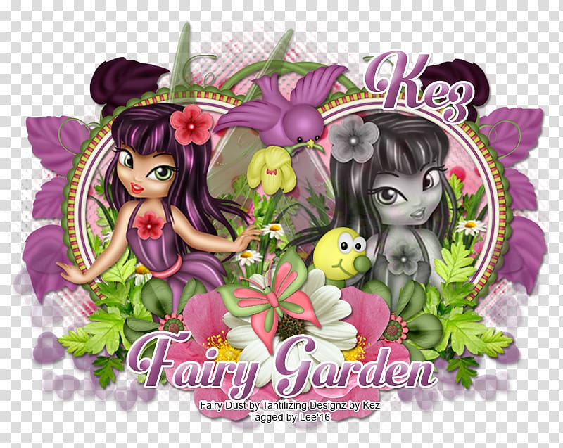 Flower Pink M Font, Fairy garden transparent background PNG clipart