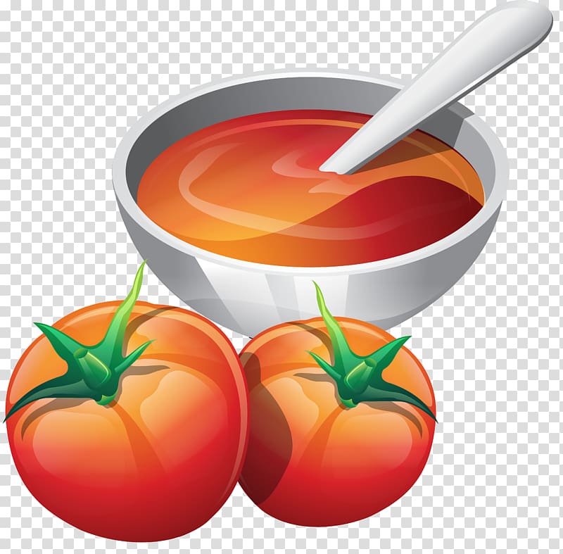 Tomato soup Chicken soup Minestrone, tomato transparent background PNG clipart