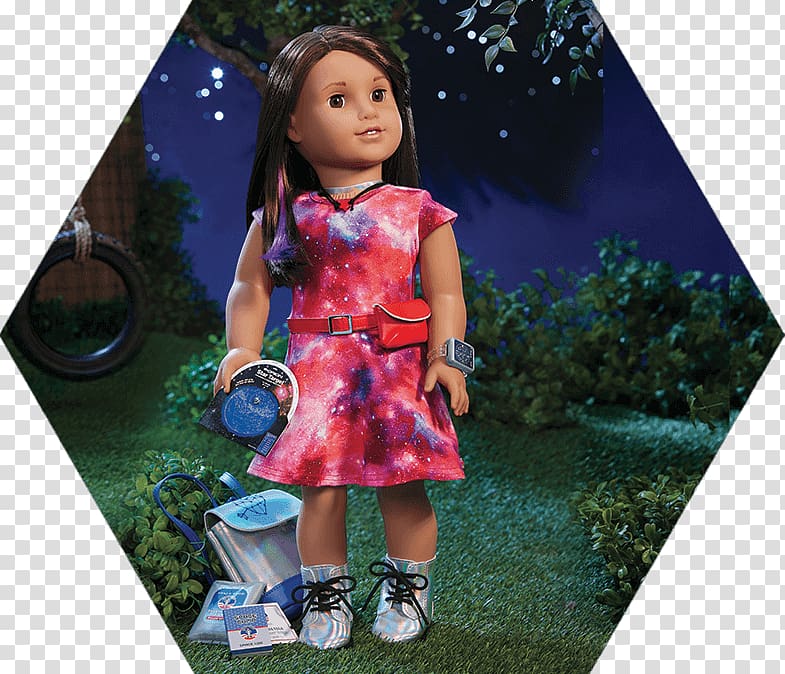 American Girl Doll Girl of the Year 2018 Child, Rocket Kid Blasting Through Space transparent background PNG clipart