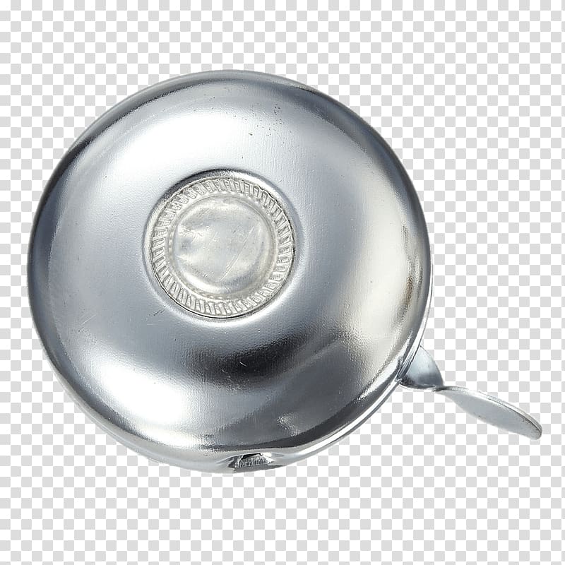 round silver-colored pocket watch illustration, Traditional Bike Bell transparent background PNG clipart