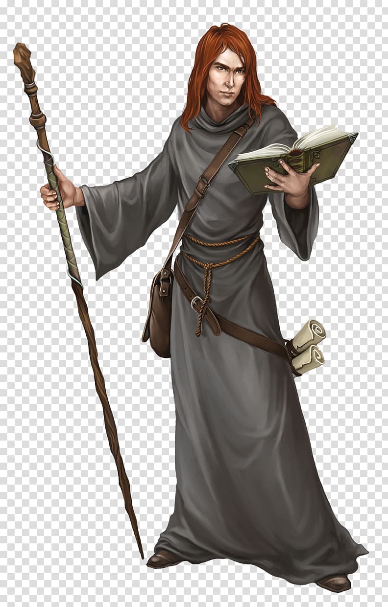 Dungeons & Dragons Magician Wizard Druid Role-playing game, Wizard transparent background PNG clipart