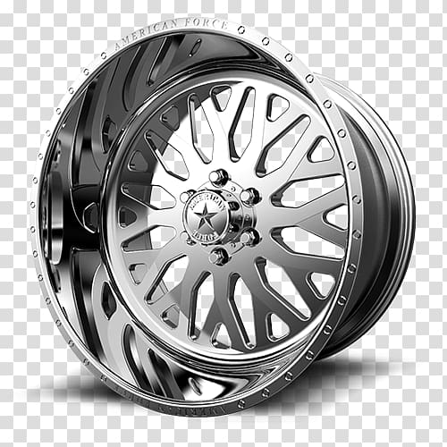 Alloy wheel Rim Spoke Tire, american force wheels catalog transparent background PNG clipart