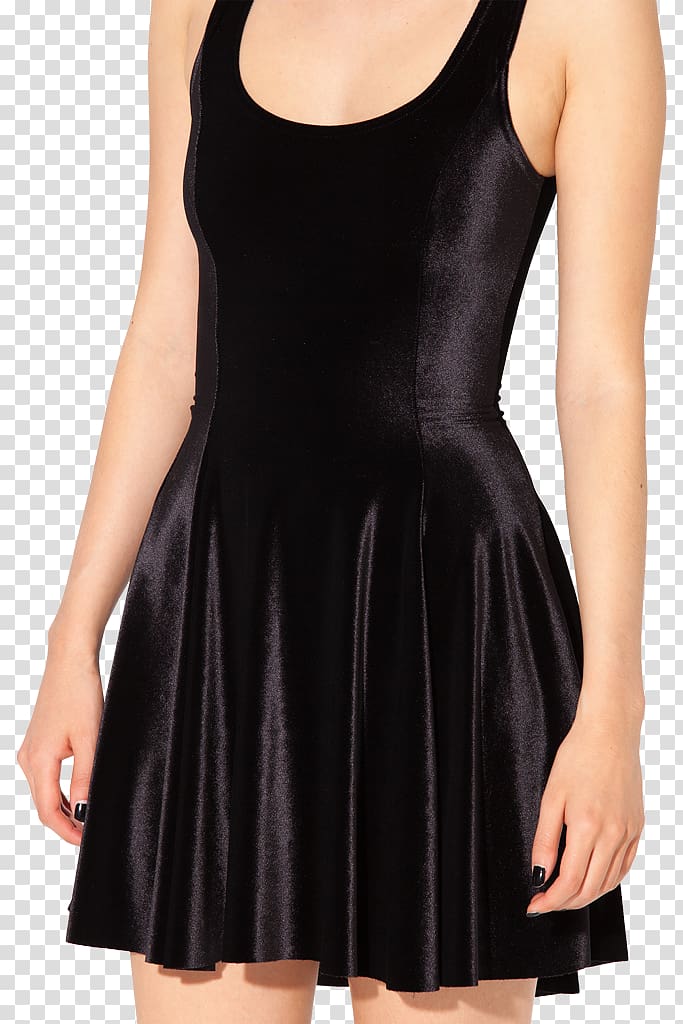 Little black dress Velvet Party dress Casual attire, dress transparent background PNG clipart