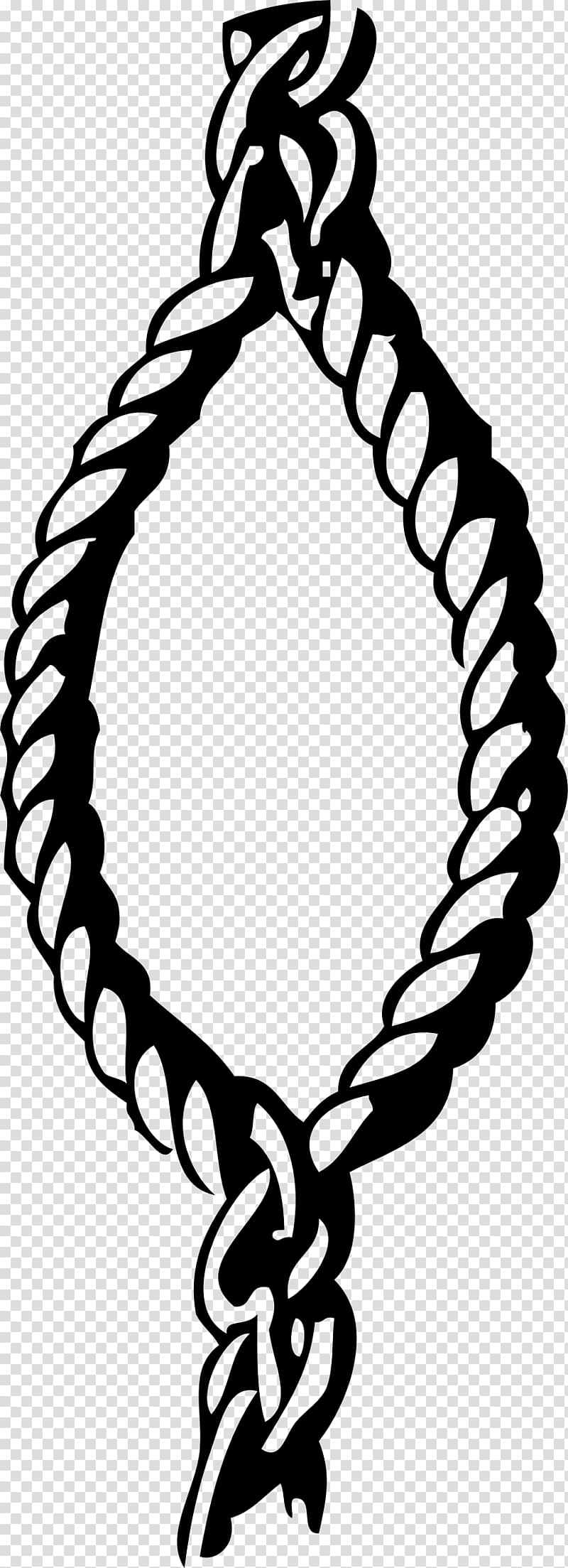 Knot Bowline on a bight Seizing, rope knot transparent background PNG clipart