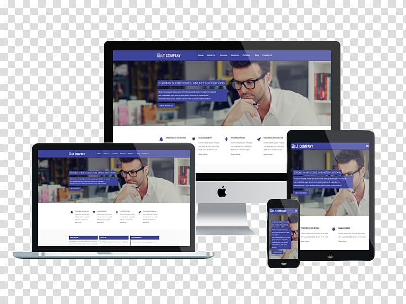 Responsive web design WordPress Theme Template WooCommerce, WordPress transparent background PNG clipart