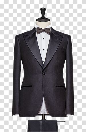 Suit Tuxedo Bespoke tailoring Made to measure, suit transparent background PNG clipart