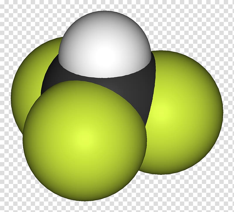 Fluoroform Chlorodifluoromethane Molecule Halocarbon Molecular geometry, oil molecules transparent background PNG clipart