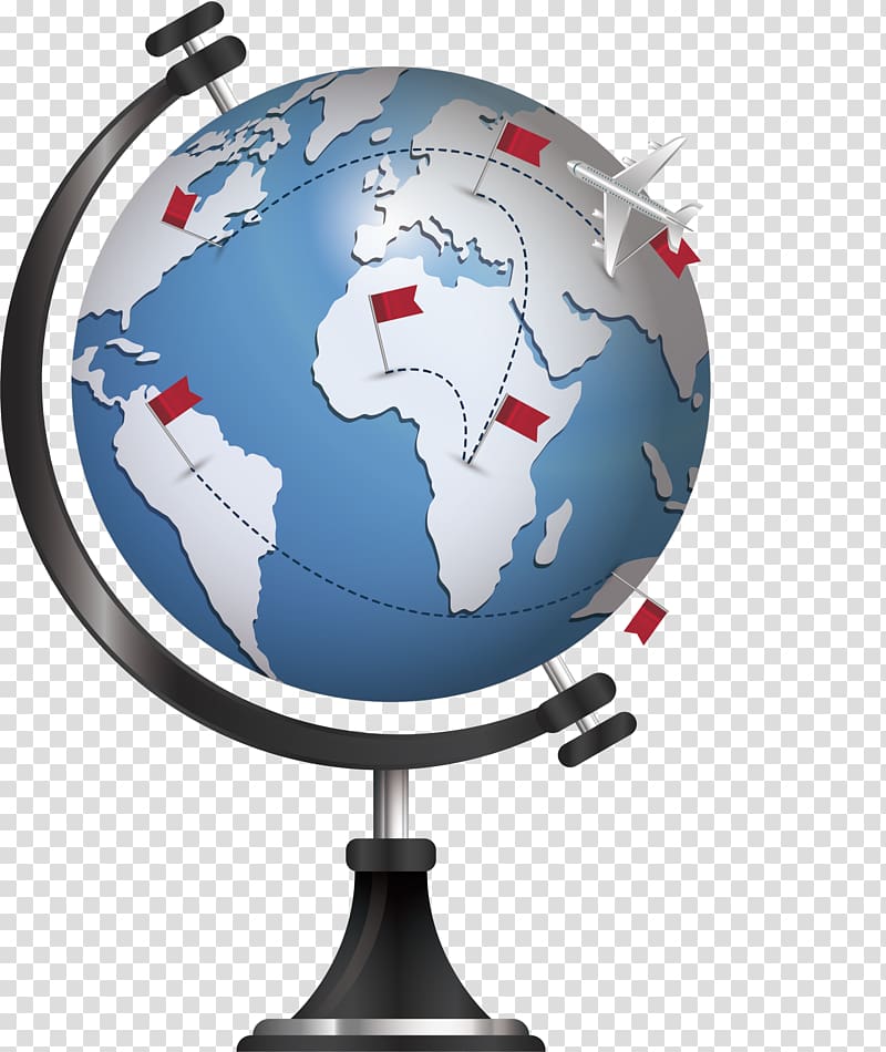 Globe World Tourism Day, Delicate globes transparent background PNG clipart
