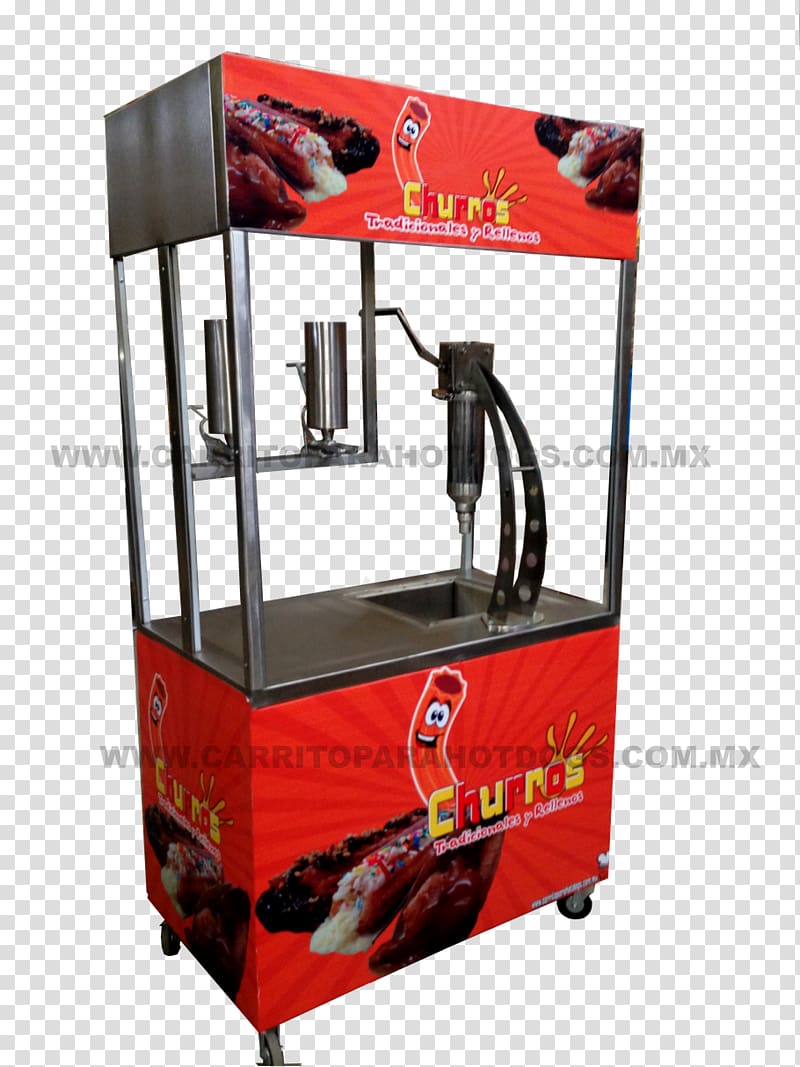 Churro Stuffing Hot dog Shopping cart, hot dog transparent background PNG clipart