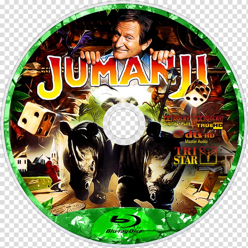 Blu-ray disc Jumanji Film Atomic Planet Entertainment Subtitle, bluray disc transparent background PNG clipart