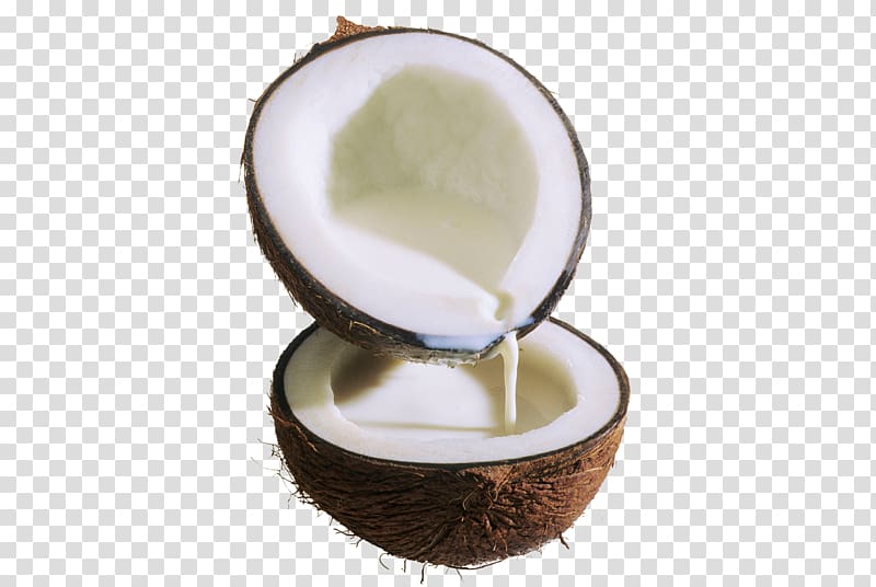 Juice Coconut water Nata de coco Coconut milk Cream, Coconut Coconut Juice transparent background PNG clipart