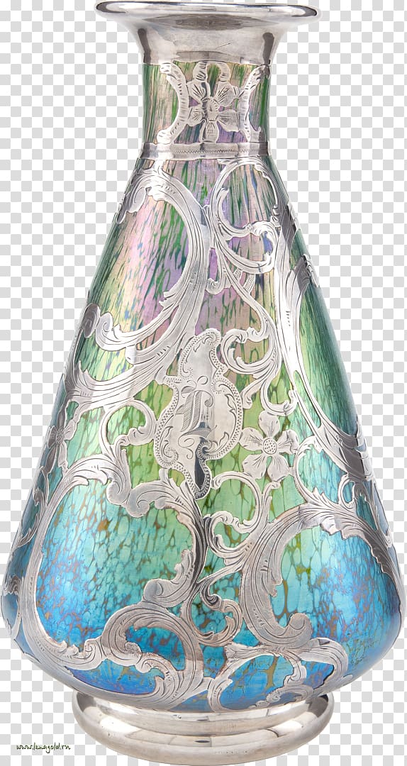 Vase Johann Loetz Witwe Glass art Art Nouveau, vase transparent background PNG clipart
