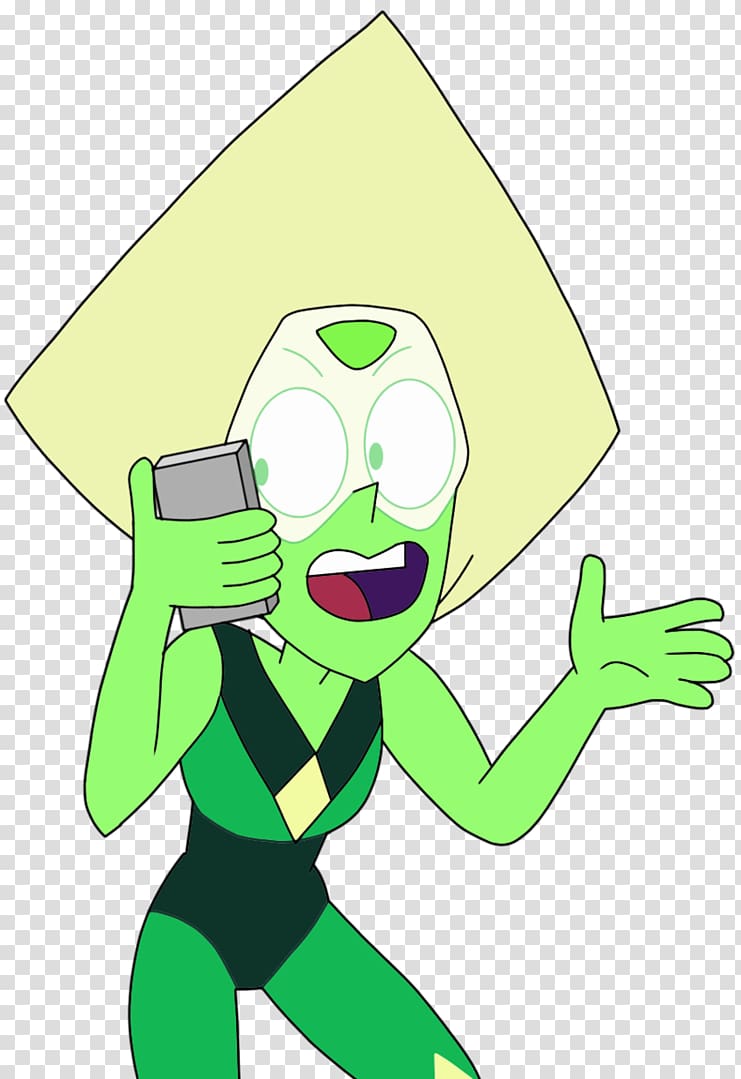 Peridot Green Ruby Sapphire, peridot steven universe transparent background PNG clipart