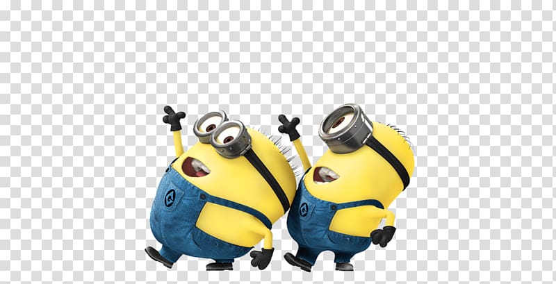 two Minions , Minions Bob the Minion Kevin the Minion YouTube, Minions birthday party transparent background PNG clipart