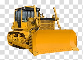 Bulldozer transparent background PNG clipart