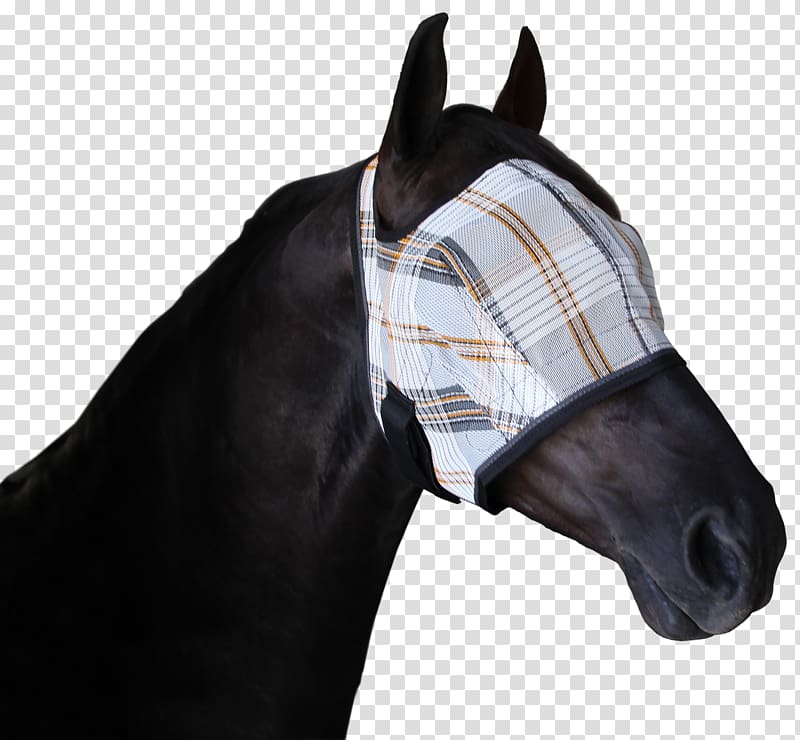 Horse Kensington Protective Products, Inc. Halter Fly mask, horse transparent background PNG clipart